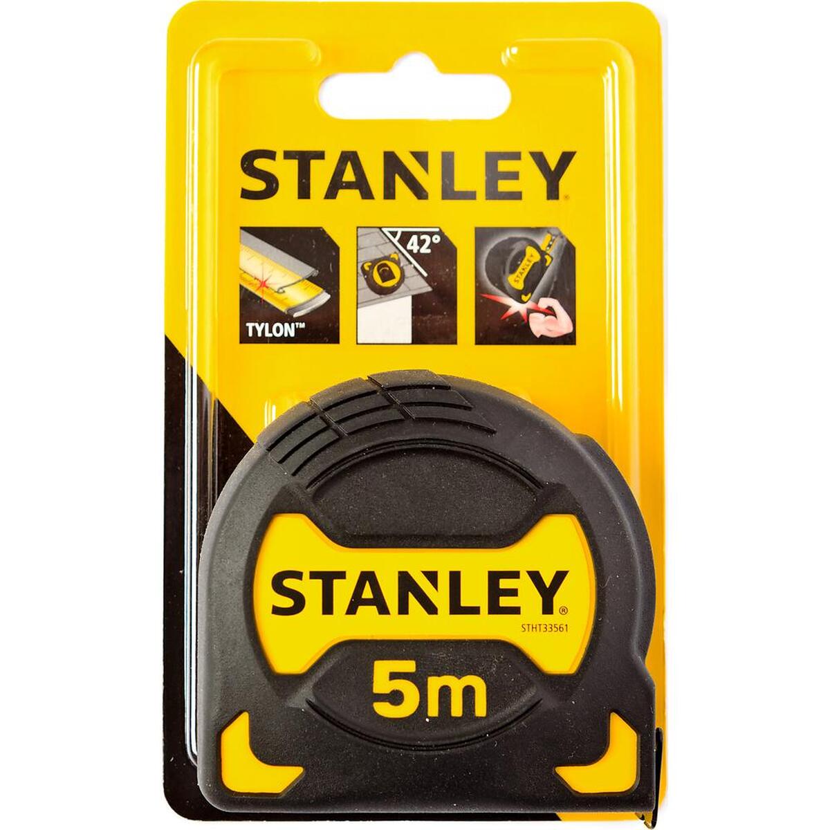 Рулетка измерительная STANLEY Grip Tape 5м х 28мм STHT0-33561 — Фото 1